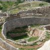 Микены могильный круг где Генрих Шлиман нашел золото