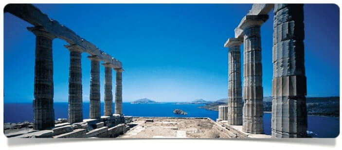 Храм Посейдона Греция 